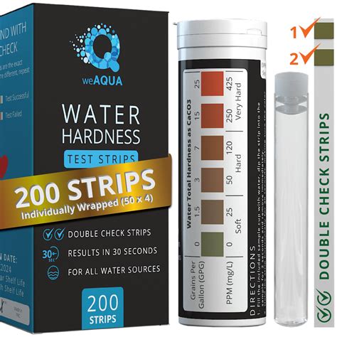 are water hardness test strips accurate|home water hardness test kit.